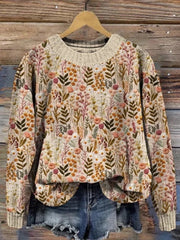 Claire - Retro-Wollpullover für Damen