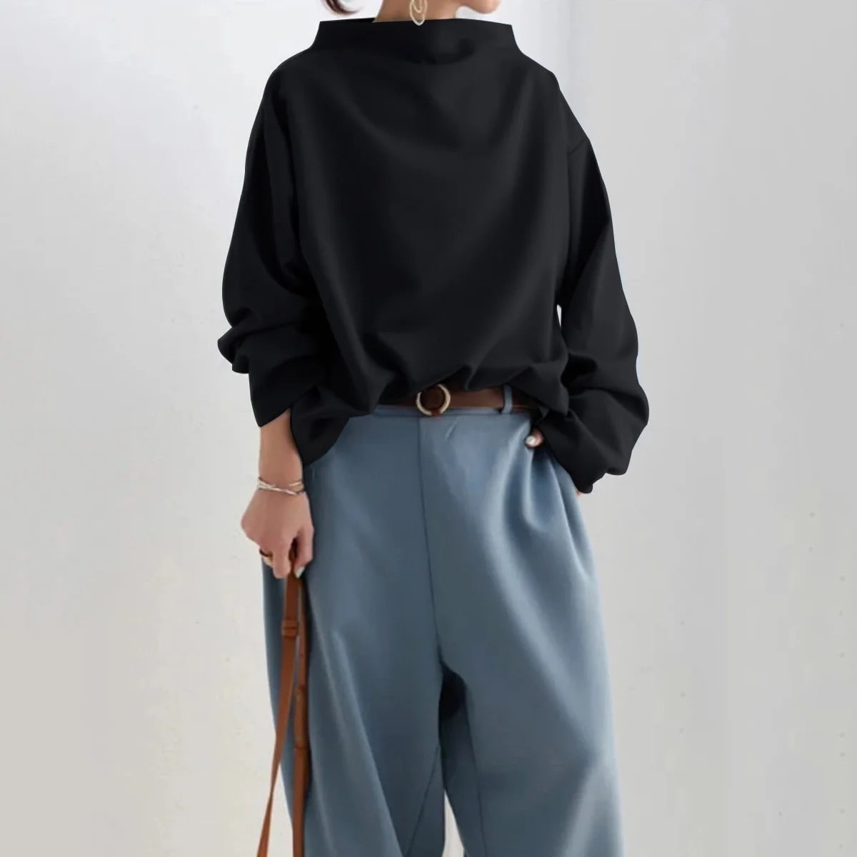 Alice - Eleganter Baumwollpullover