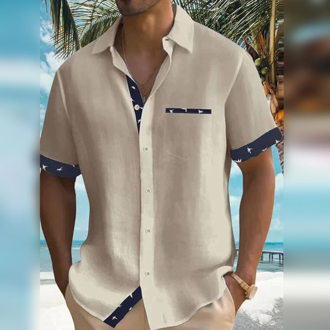 Lucian Men's Cotton Shirt - Fashionable and Comfortable for Every Occasion