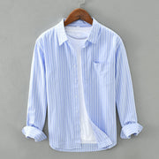 Soft Women's Shirt with Velcro Closure and Wedge Shoes – Perfect for Relaxing on the Porch
