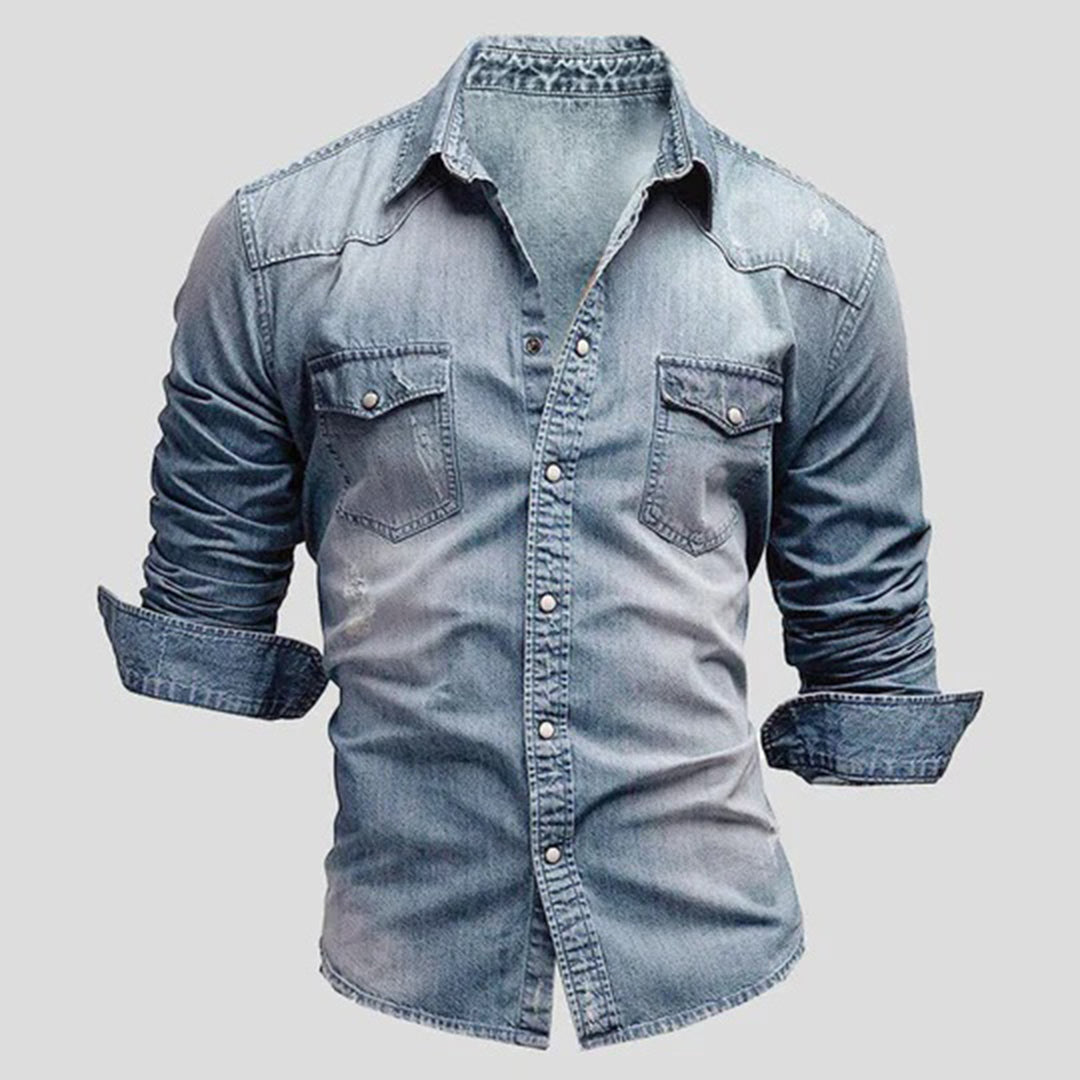 Chic Long Sleeve Shirt LARRY - Effortlessly Casual & Sophisticated