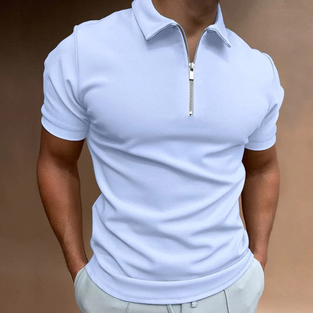 Eleganckie polo męskie marki ADORJAN