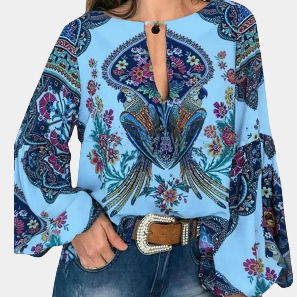 Liora - Super bequeme und atmungsaktive Damenbluse für einen eleganten Auftritt