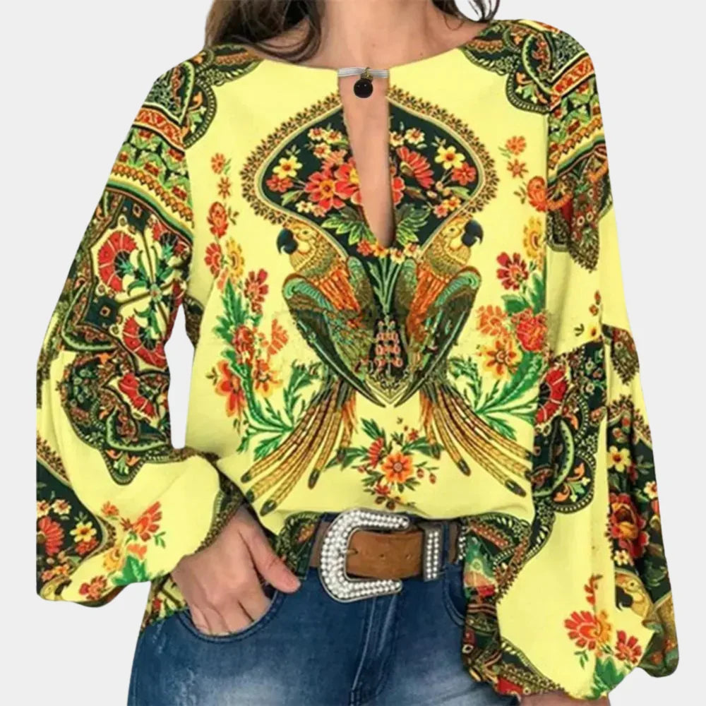Liora - Super bequeme und atmungsaktive Damenbluse für einen eleganten Auftritt