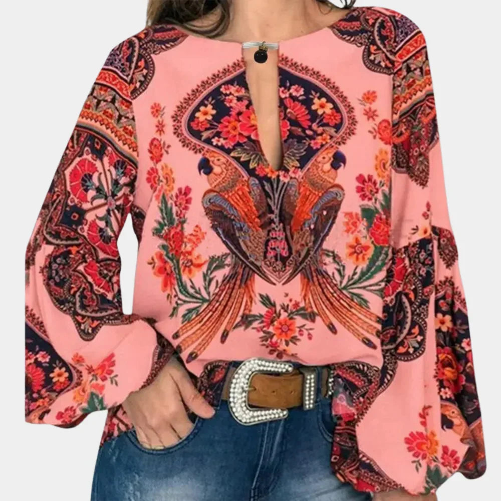 Liora - Super bequeme und atmungsaktive Damenbluse für einen eleganten Auftritt