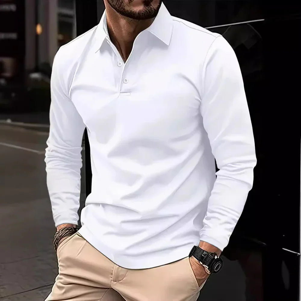 Nils - Eleganckie i komfortowe polo męskie w stylu smart casual