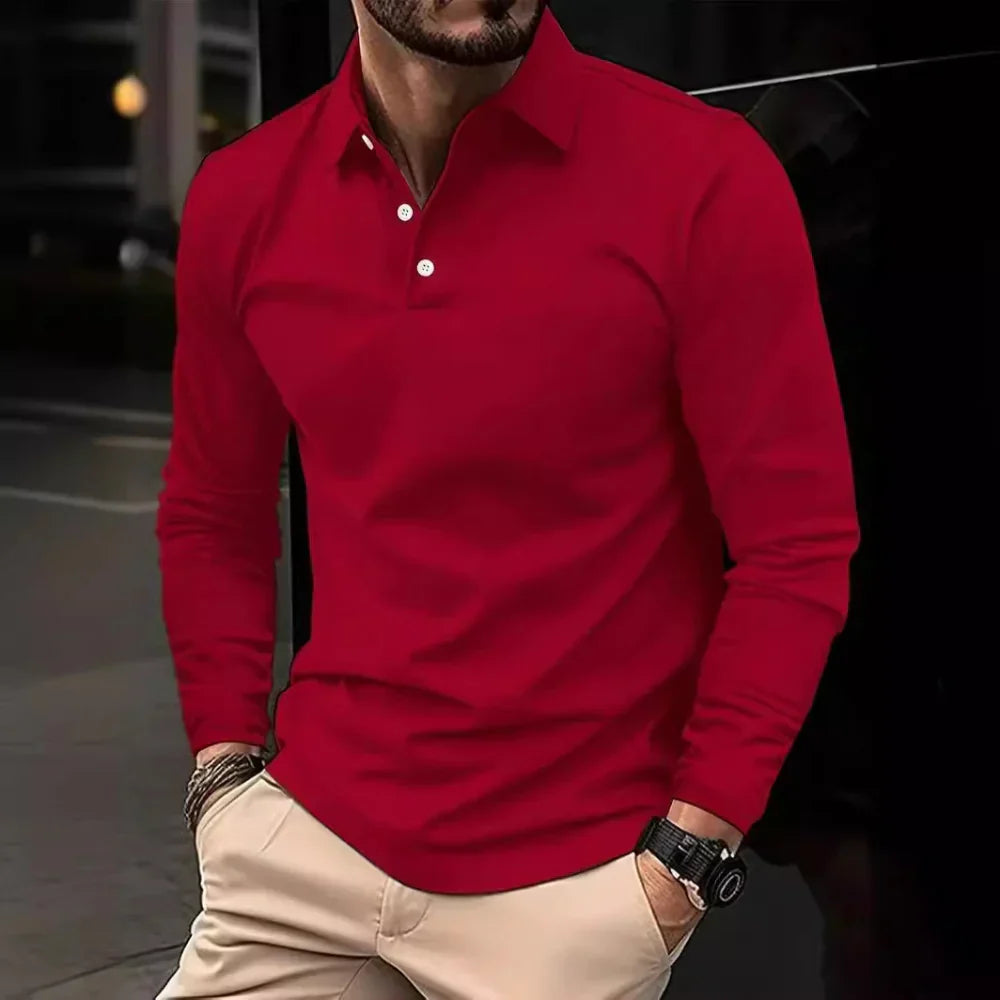 Nils - Eleganckie i komfortowe polo męskie w stylu smart casual