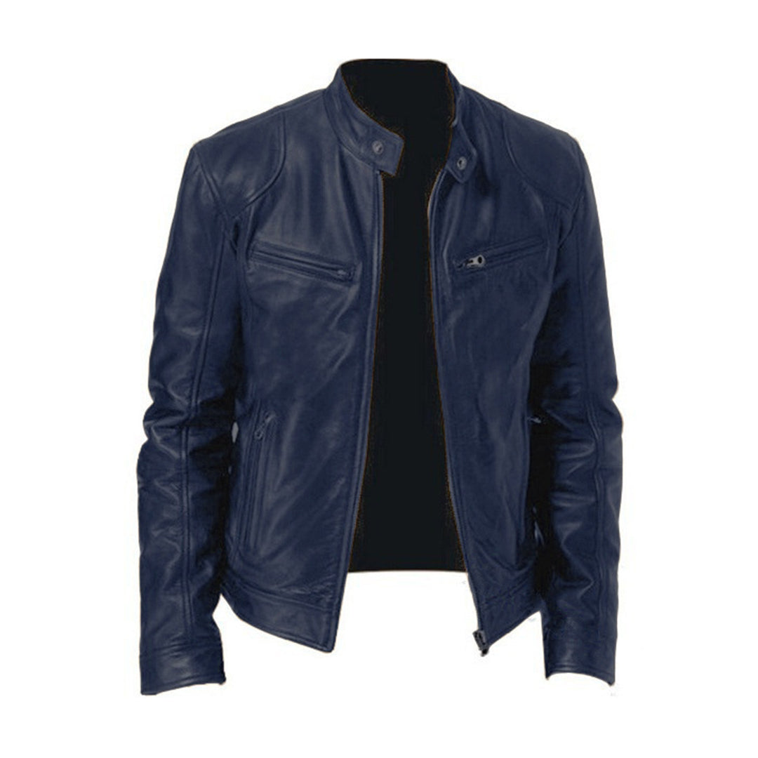 Stylische Lederjacke für Männer - MIKEL Kollektion