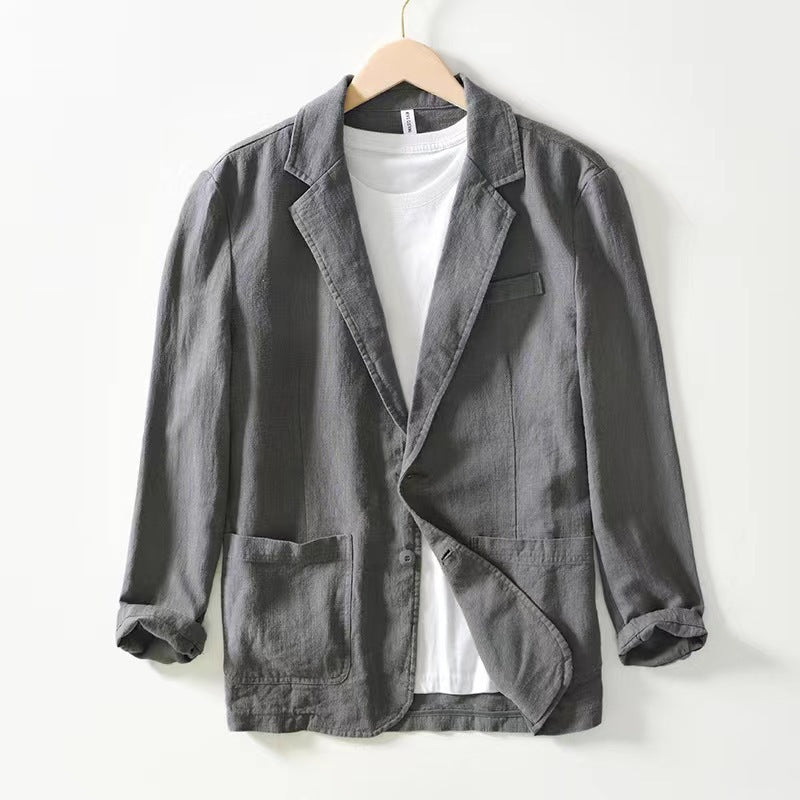 Stilvolle Herrenjacke mit zwei Knöpfen für einen eleganten Look