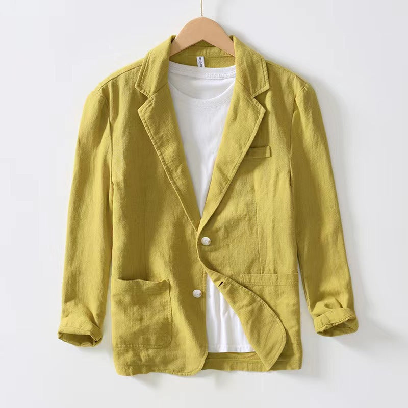 Stilvolle Herrenjacke mit zwei Knöpfen für einen eleganten Look