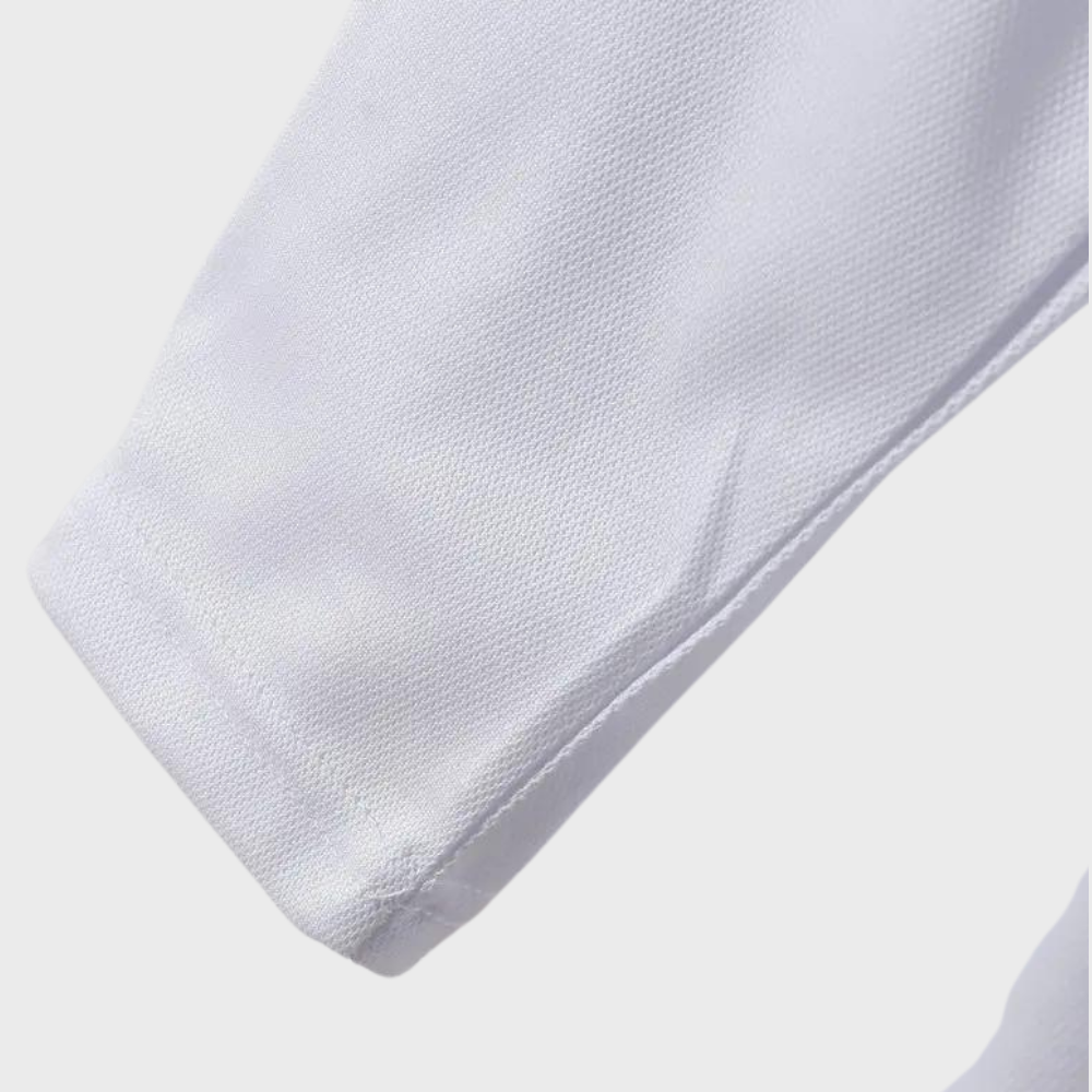 Men's Fashionable Long-Sleeve Polo Shirt by Mats