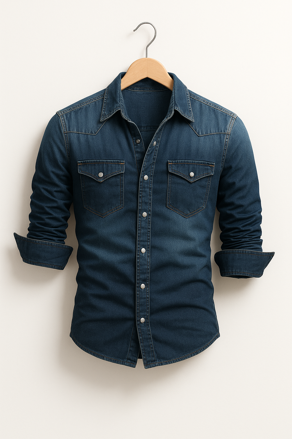 Męska koszula jeansowa – casualowy denim idealny do pracy i na co dzień