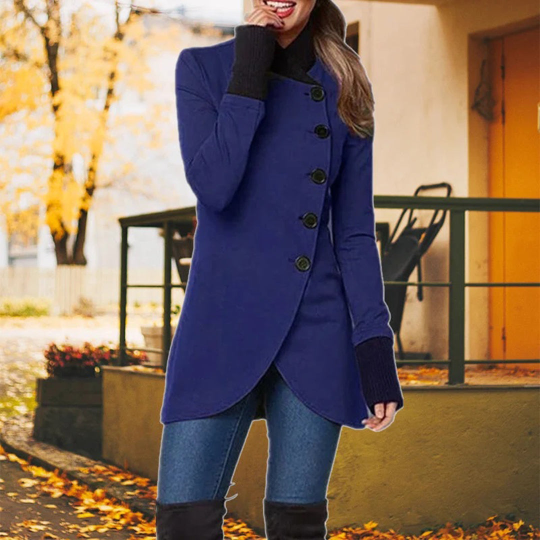 Eleganter, leichter Baumwollmantel für Damen – ideale Übergangsjacke für den Frühling