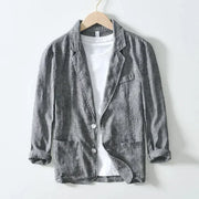 Stilvolle Herrenjacke mit zwei Knöpfen für einen eleganten Look