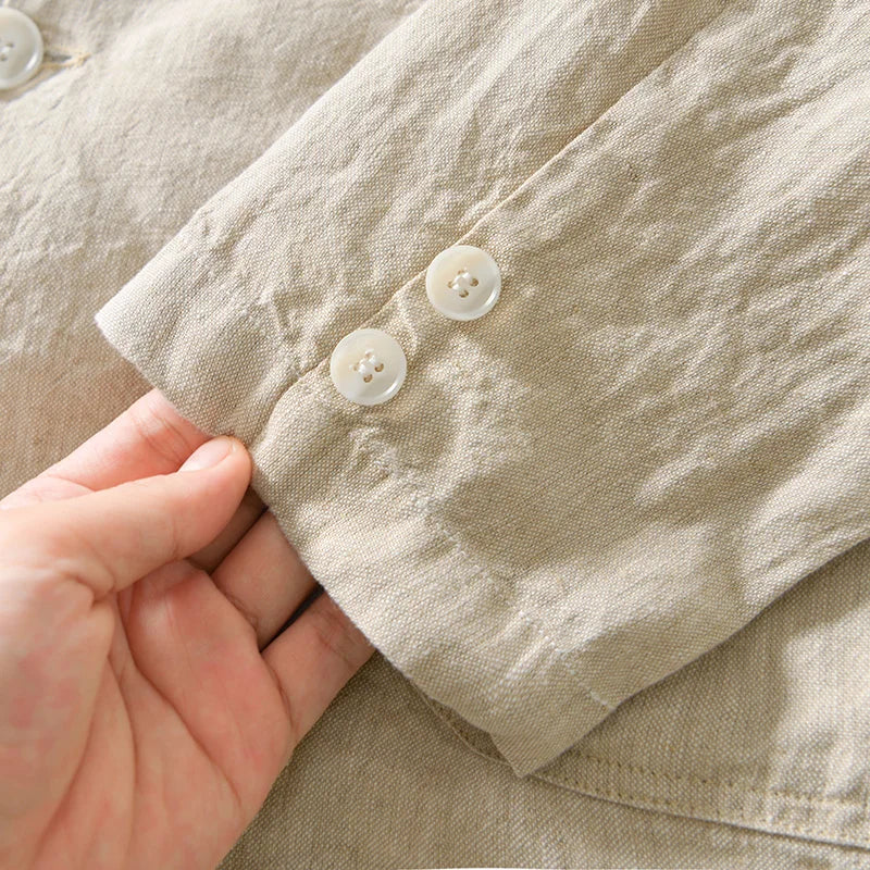 Stilvolle Herrenjacke mit zwei Knöpfen für einen eleganten Look
