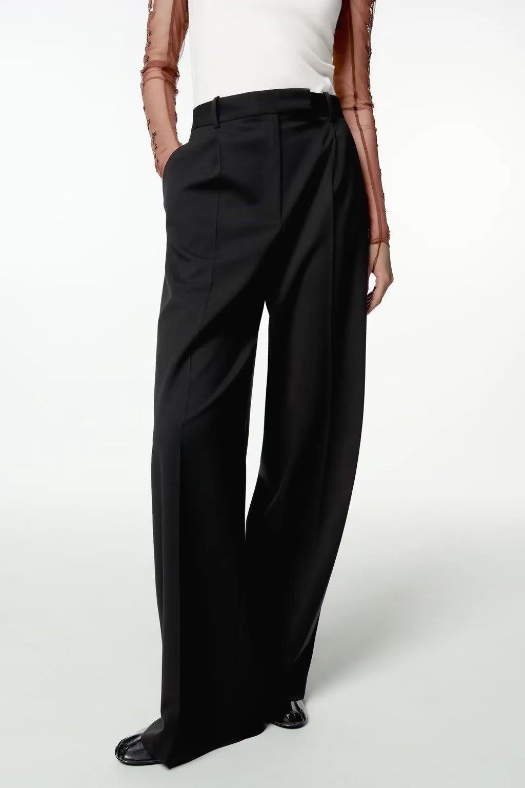 Elegante High-Waist Wide-Leg Hose mit klassischem Schnitt
