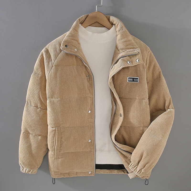 René - Cordjacke mit Wollmischung