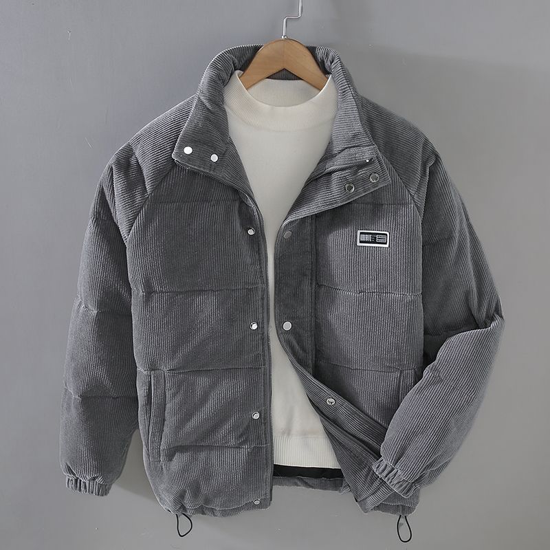 René - Cordjacke mit Wollmischung