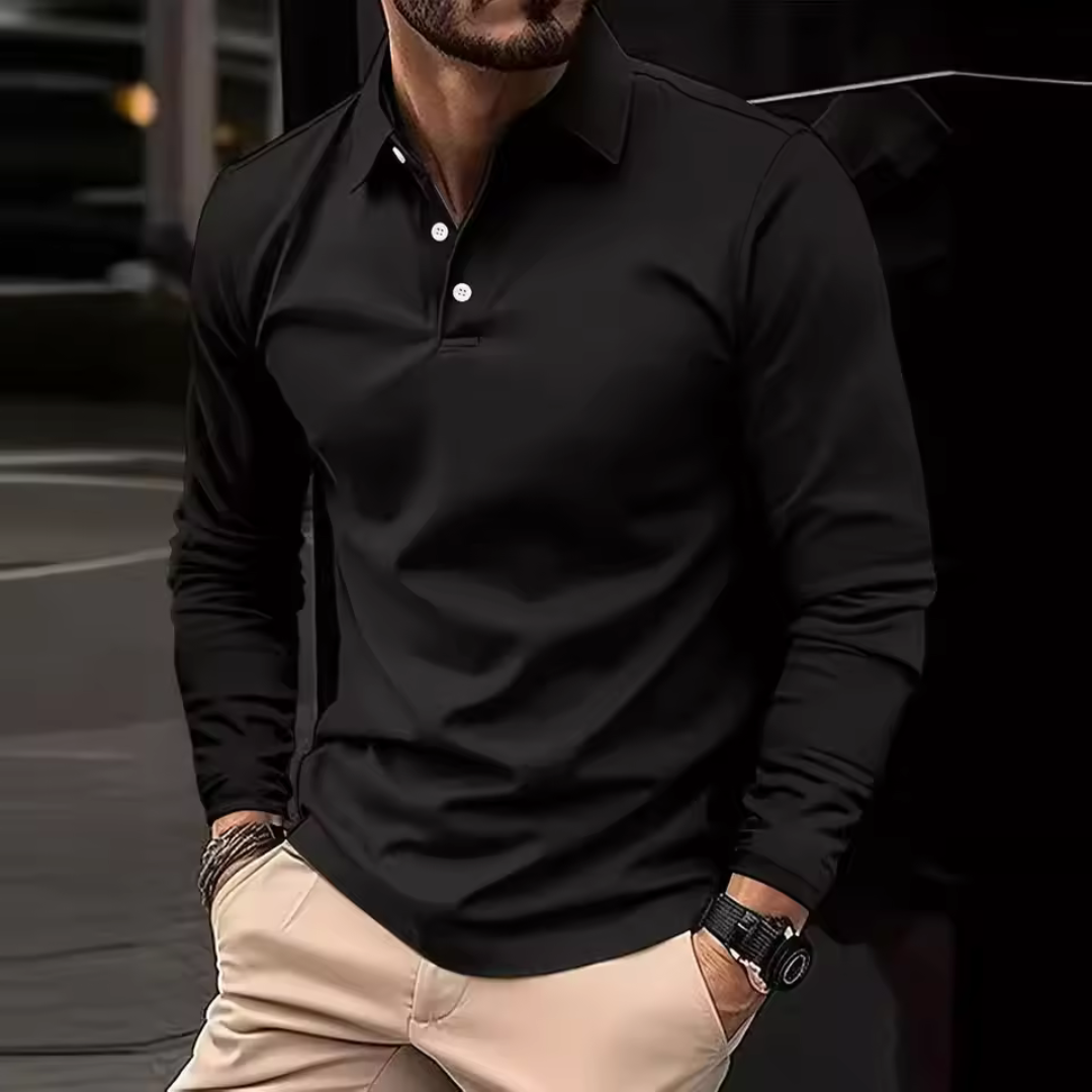 Nils - Eleganckie i komfortowe polo męskie w stylu smart casual