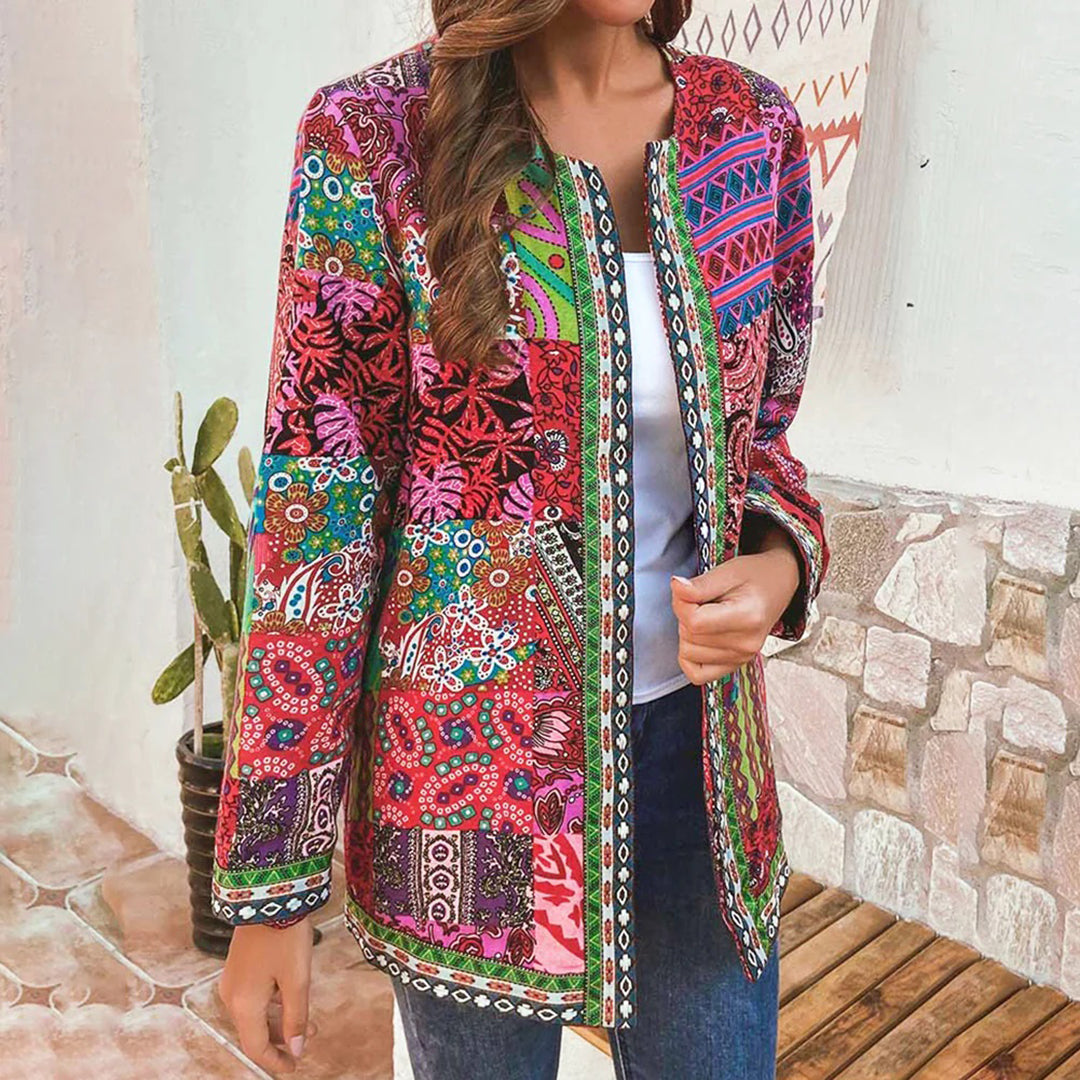 Eleganter leichter Baumwollmantel für Damen – ideal für Frühling, Übergangszeit und lässige Outfits