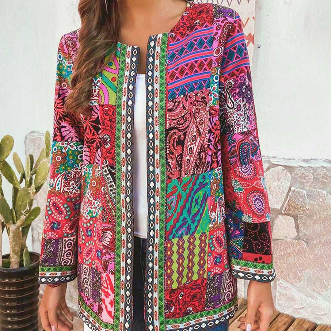 Eleganter leichter Baumwollmantel für Damen – ideal für Frühling, Übergangszeit und lässige Outfits