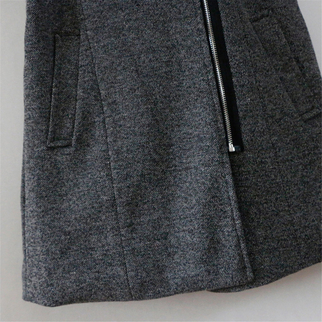 Lena - Elegante lange Winterjacke mit Kapuze für Damen