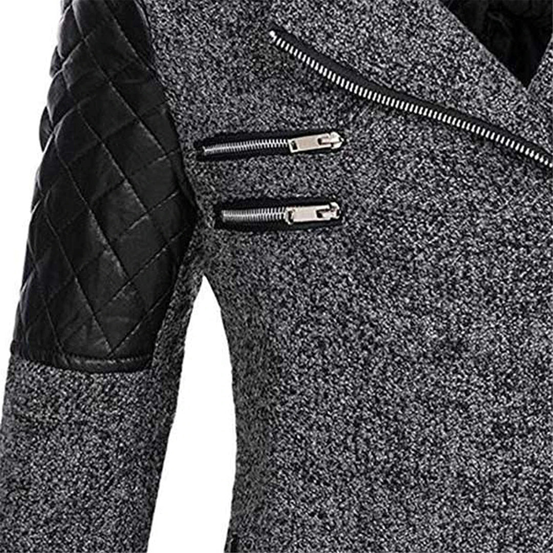 Lena - Elegante lange Winterjacke mit Kapuze für Damen