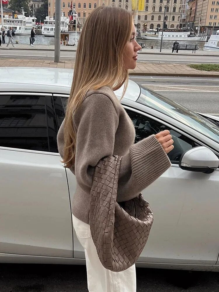 Leni | Stilvolle Strickjacke für Damen