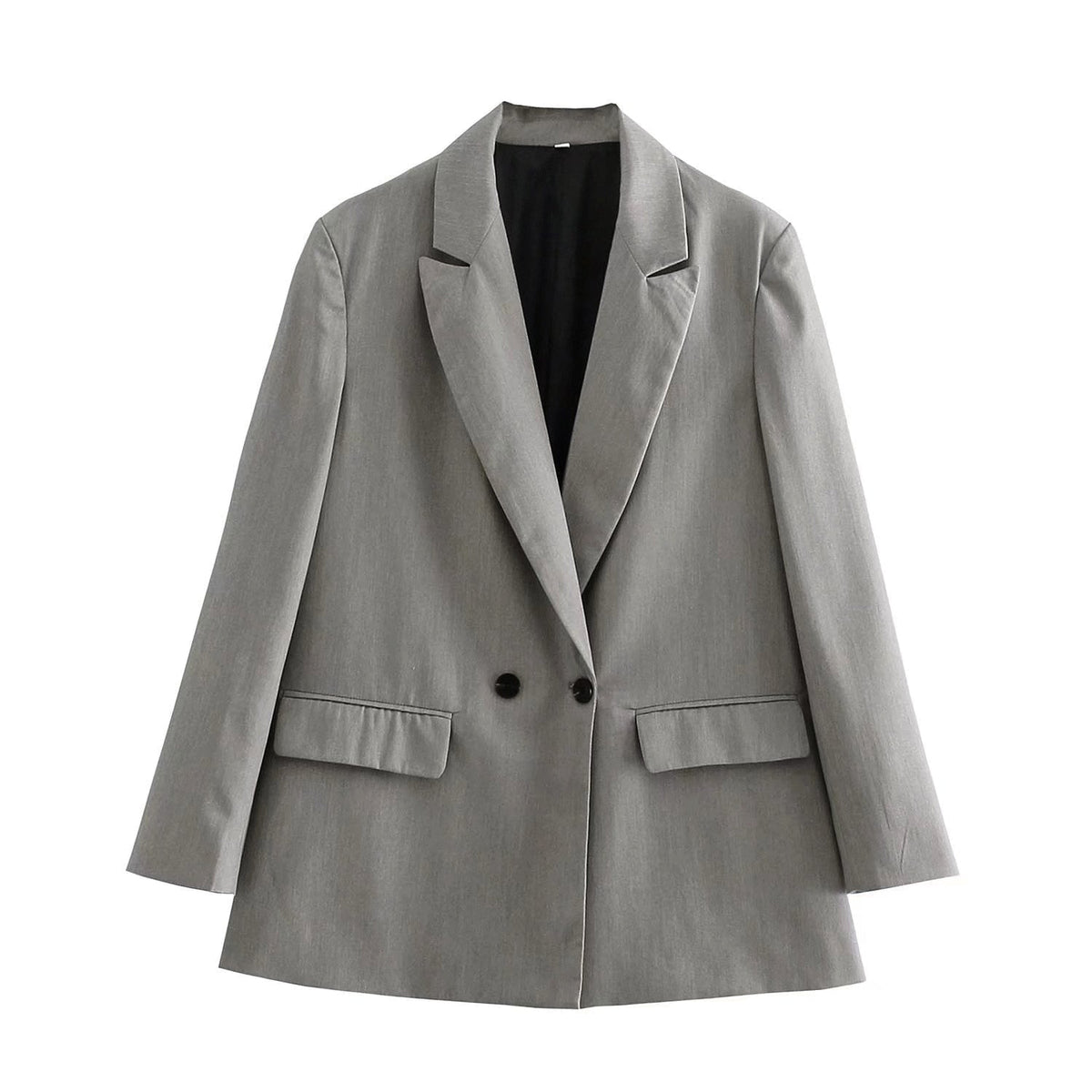 PowerChic - Eleganter Damen-Doppelreiher-Blazer im stilvollen Design