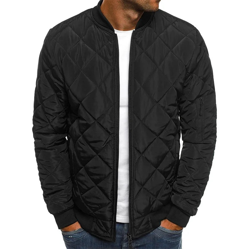 Colby | PREMIUM QUALITÄT FREIZEITJACKE MIT DIAMANTMUSTER