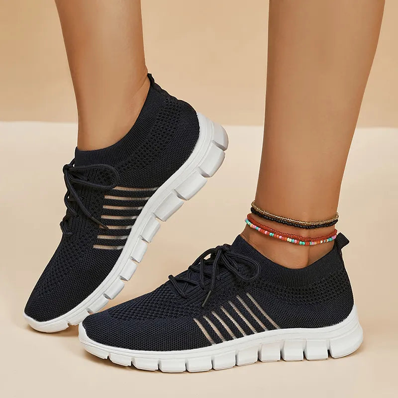 Celia - Stilvolle orthopädische Mesh-Schuhe für Frauen