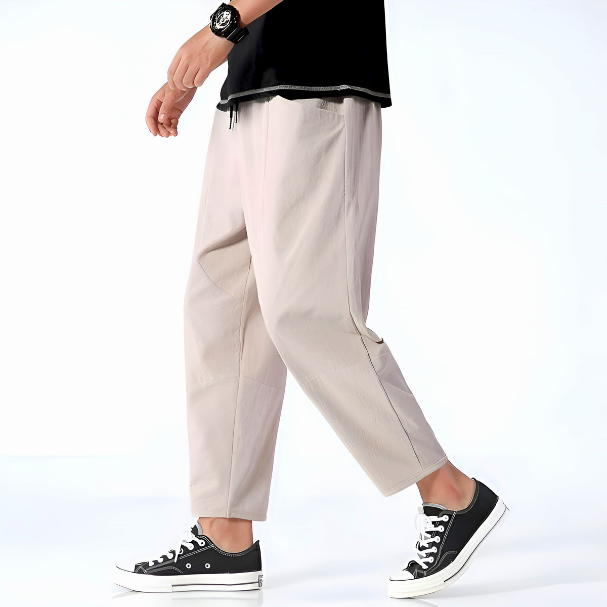 Herren Casual Baumwollhose – Urban und Bequem für den Alltag