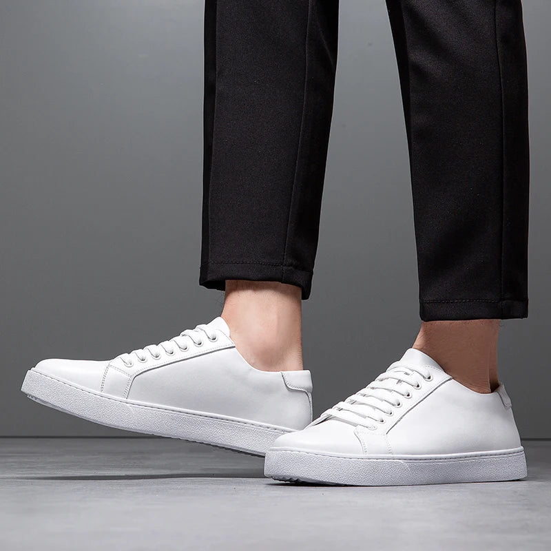 David™ - Herren Turnschuhe aus Leder