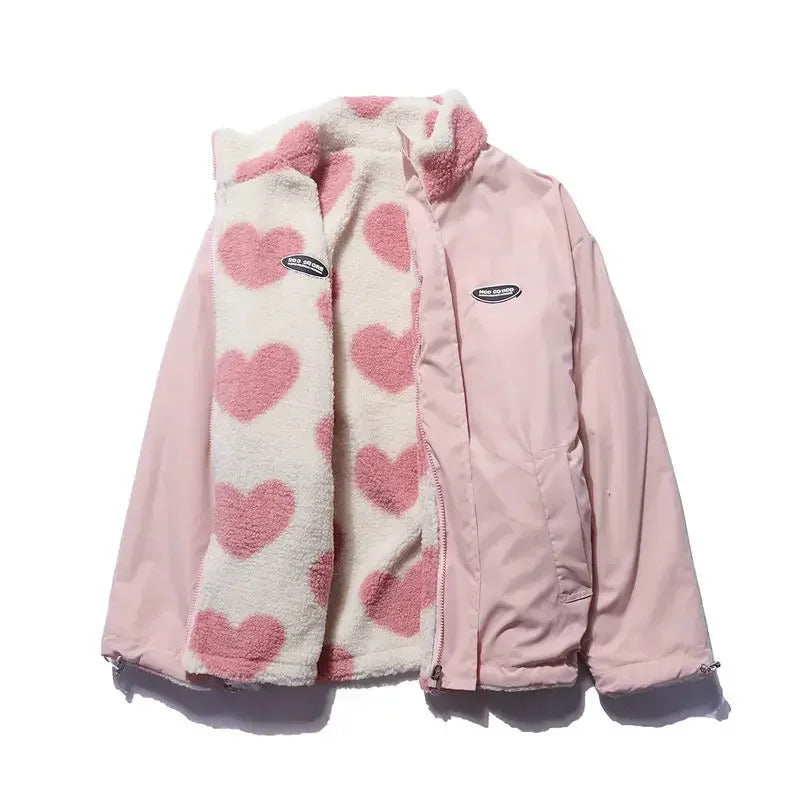 Sabrina™ | Wende-Herzenjacke