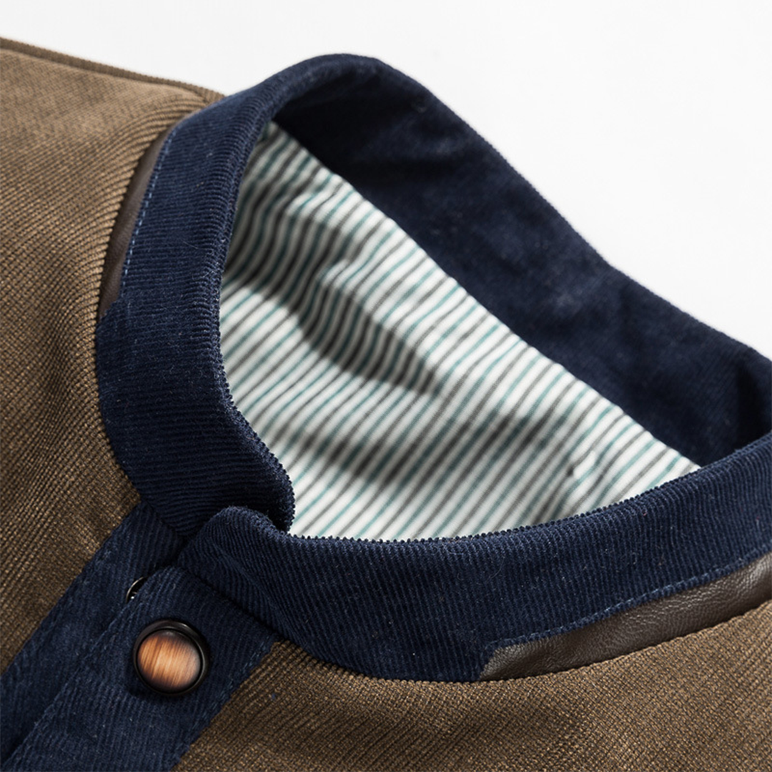 Kurtka męska przejściowa pikowana na wiosnę lekka cotton stylowa casualowa dopasowana