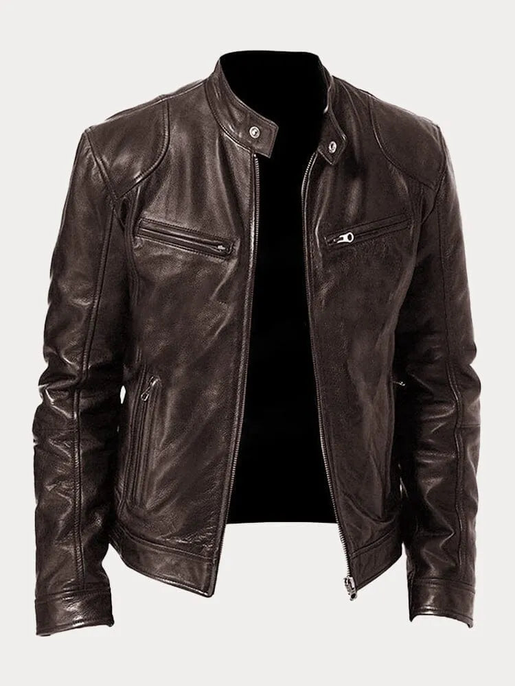 Bonnie | Lässige Lederjacke