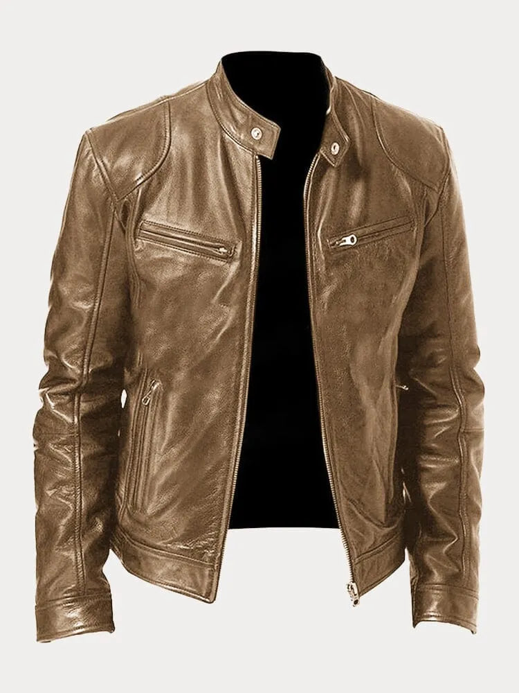 Bonnie | Lässige Lederjacke