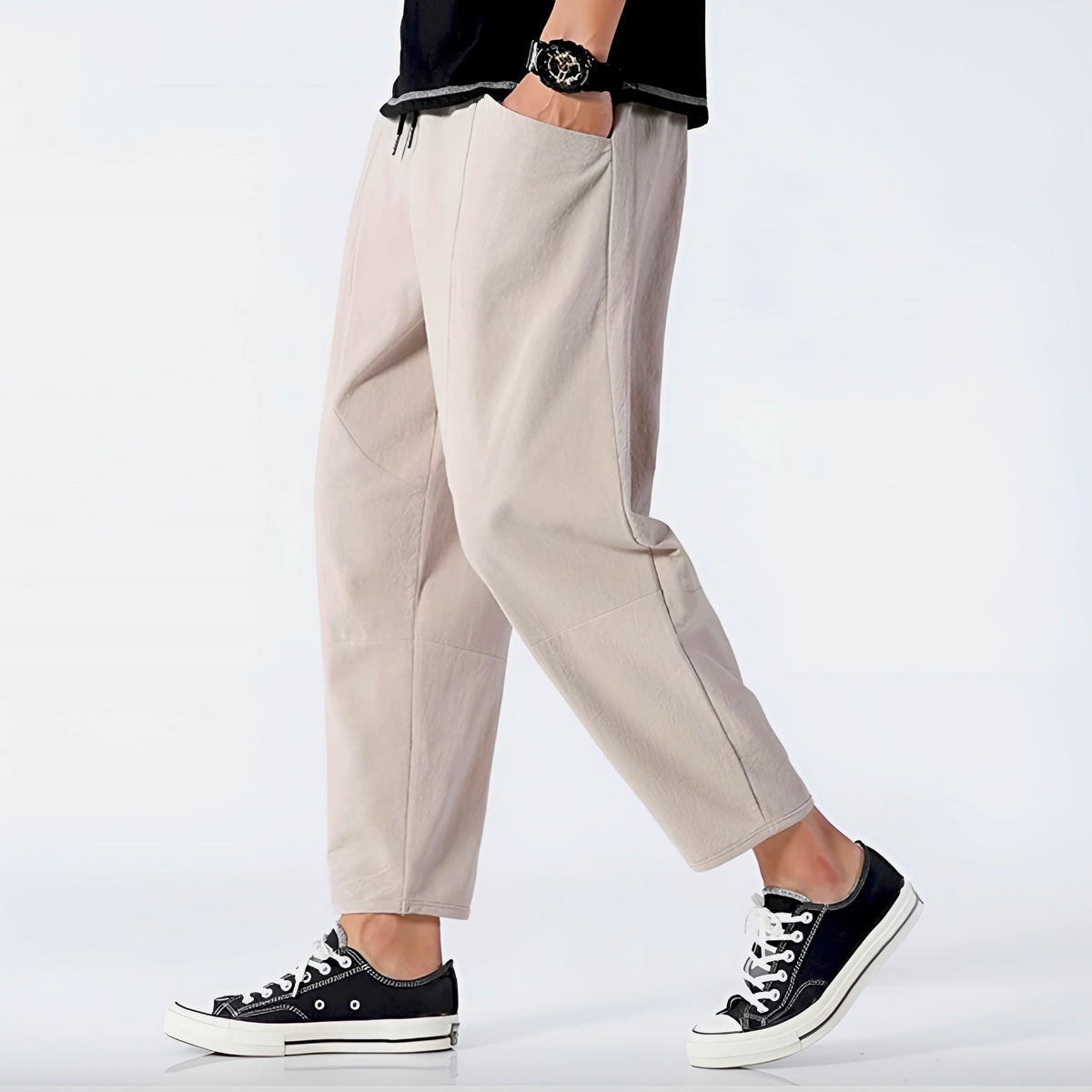 Herren Casual Baumwollhose – Urban und Bequem für den Alltag