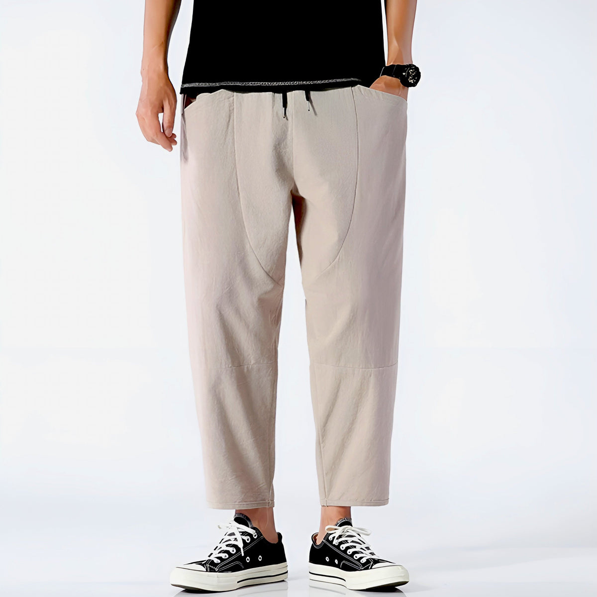Herren Casual Baumwollhose – Urban und Bequem für den Alltag