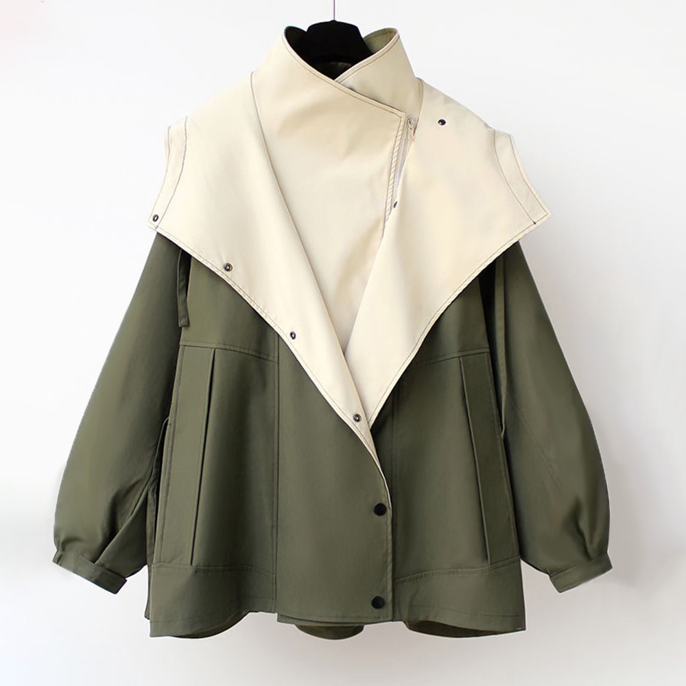 Amélie - Elegante Jacke aus Nylon und Baumwolle