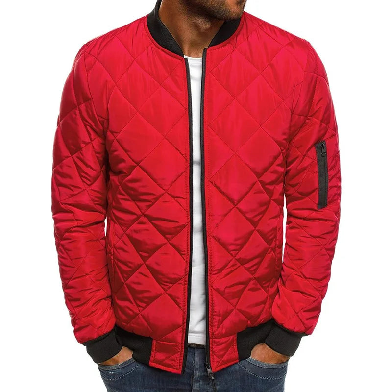 Colby | PREMIUM QUALITÄT FREIZEITJACKE MIT DIAMANTMUSTER