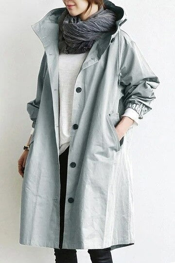 Sophie - Eleganter Baumwoll-Trenchcoat