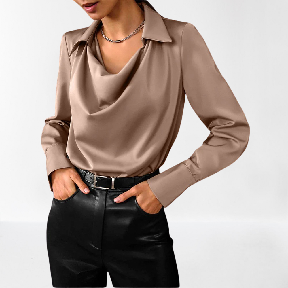 Stilvolle Seidenbluse für Damen - Komfort trifft Eleganz