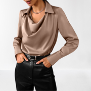 Stilvolle Seidenbluse für Damen - Komfort trifft Eleganz