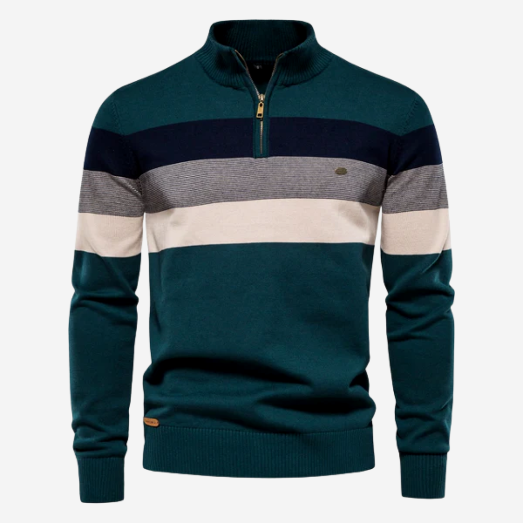 Alain - Retro Snoop Pullover aus Baumwolle