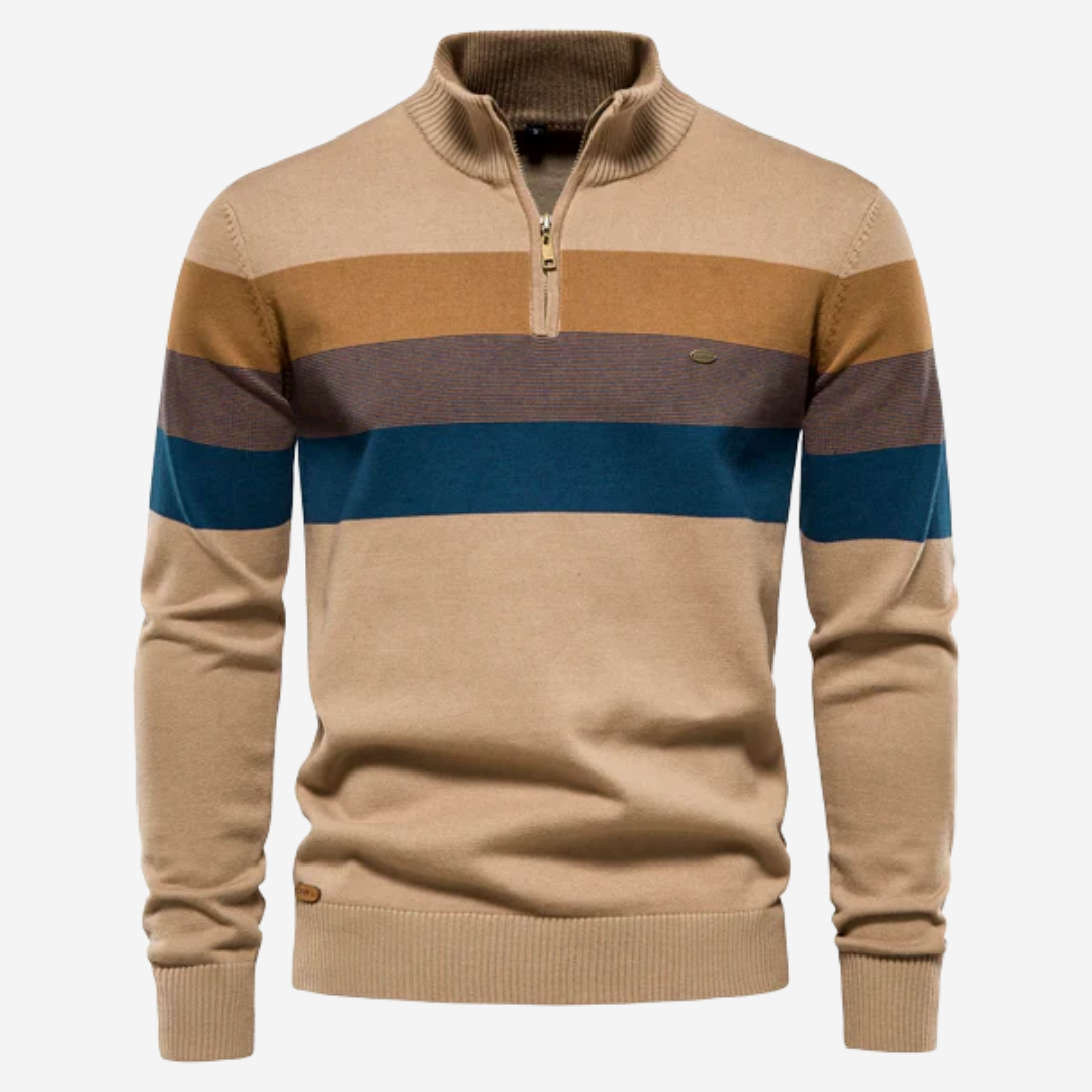 Alain - Retro Snoop Pullover aus Baumwolle