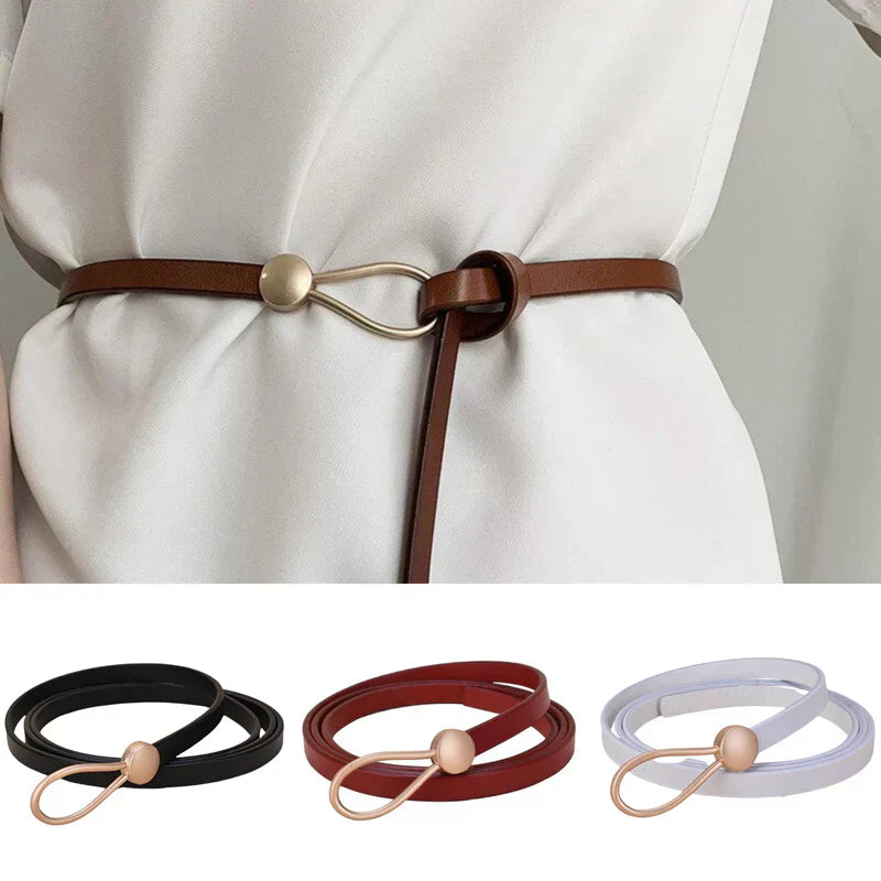 Mae - Eleganter Ledergürtel für Frauen