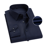 Camisa de manga larga para hombre, estilo moderno y elegante
