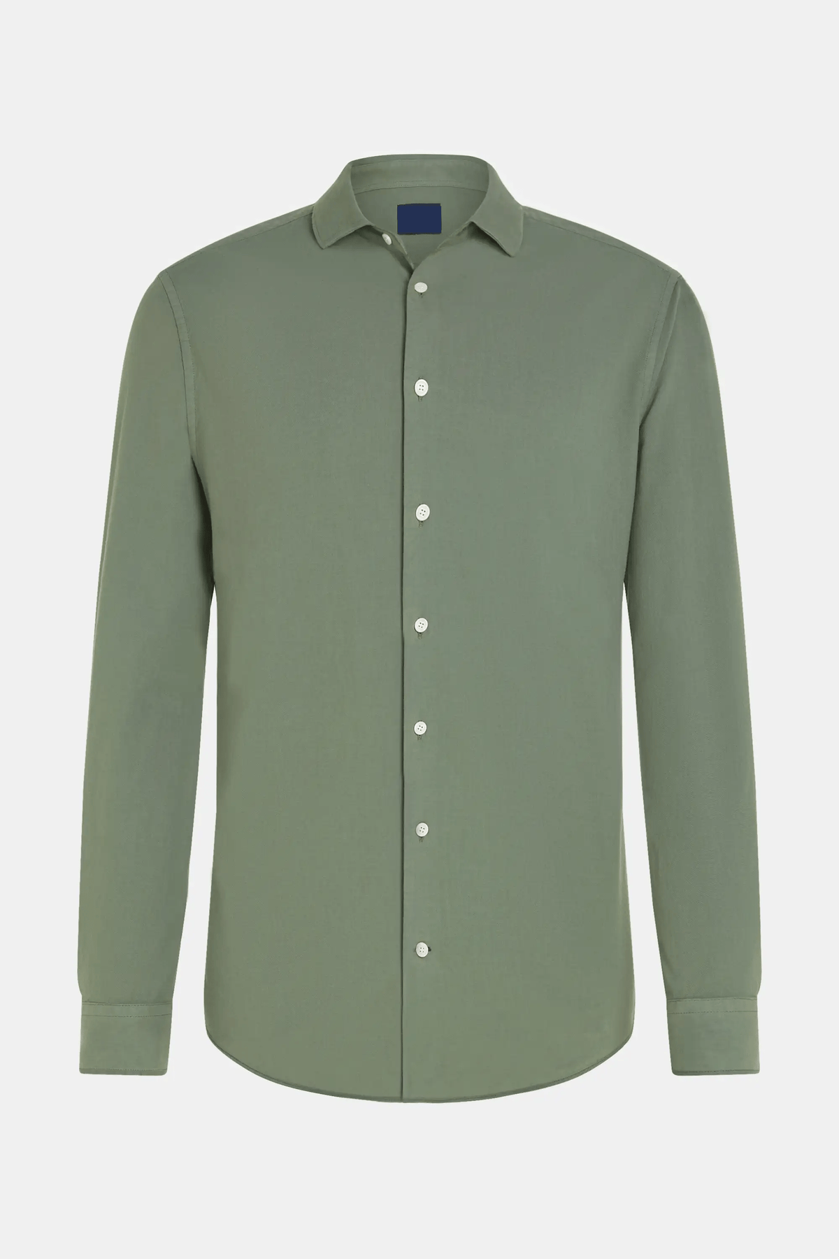 Stylish 100% Cotton Men's Jacket with Adjustable Hood, Long Sleeves, and Button-Down Collar