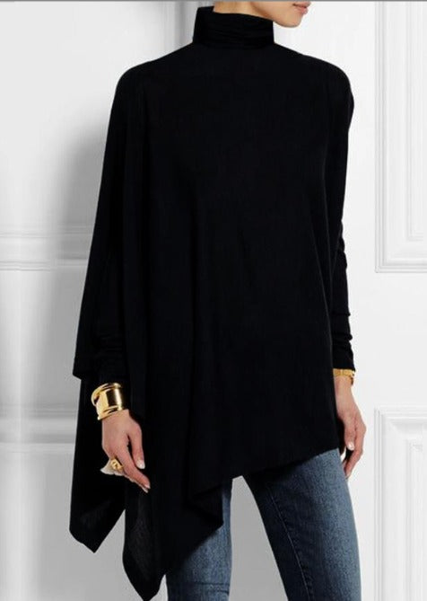 Natalia™ - Asymmetrisches, Elegantes Fleece-Top für Damen